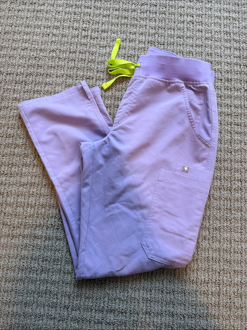 Figs Lavender Dew Yola Scrub Pants S/P
